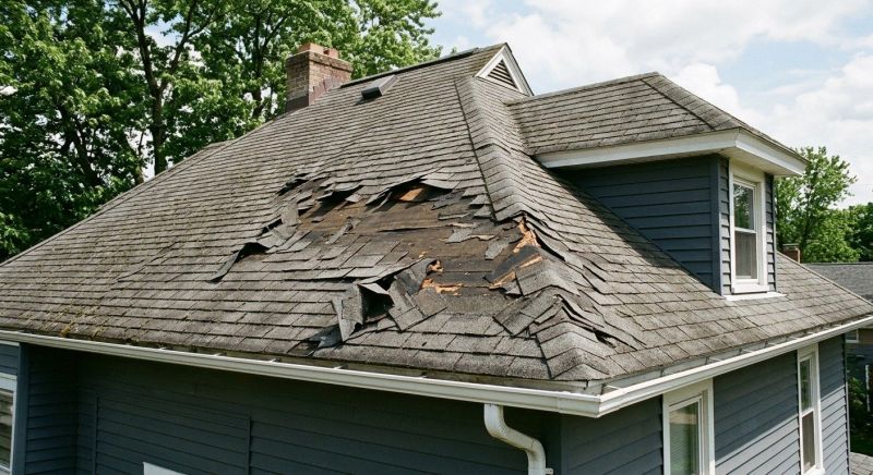 Roof Damage Repair in New Ringgold, PA