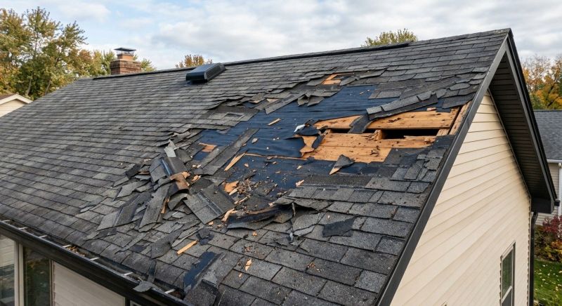Roof Damage Repair in Pottsville, PA