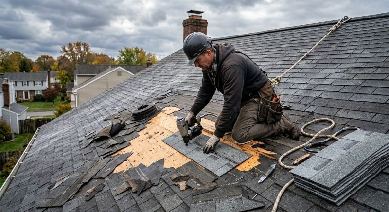 Roof Damage Repair in Sacramento, PA