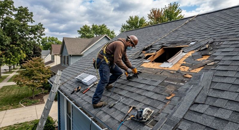 Roof Damage Restoration in Pottsville, PA