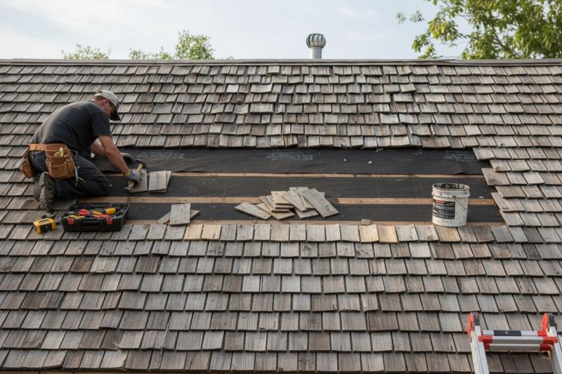 Shake Shingle Repair in Elysburg, PA