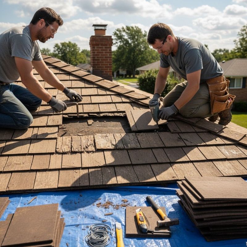 Shake Shingle Repair in Hazleton, PA