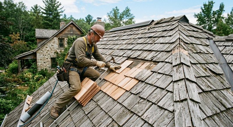 Shake Shingle Repair in Hazleton, PA