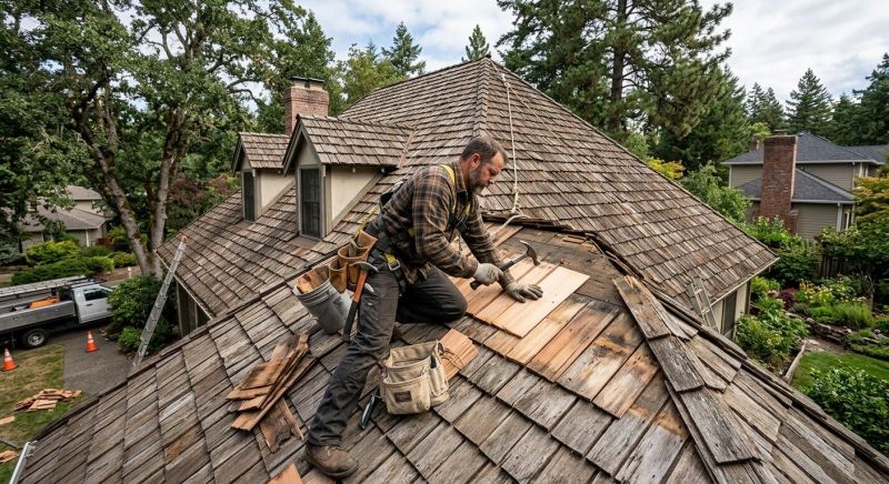 Shake Shingle Repair in Mount Carmel, PA