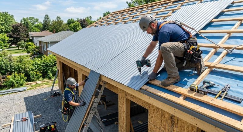 Sheet Roofing Installation in Catawissa, PA