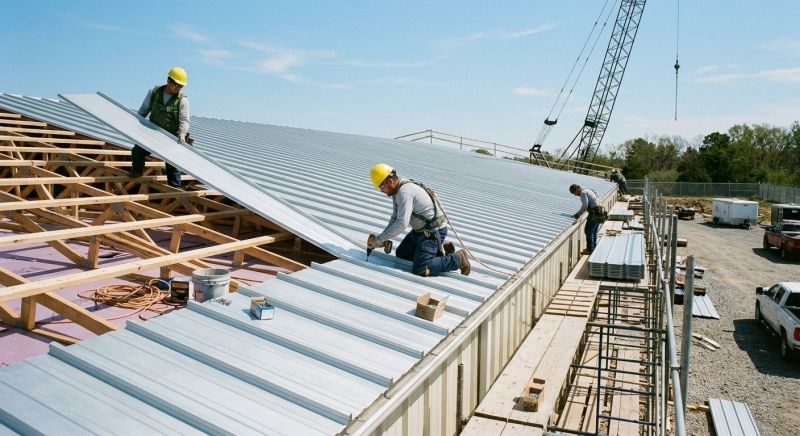 Sheet Roofing Installation in Minersville, PA
