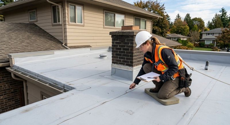 Single Ply Roof Inspection in Schuylkill County, PA