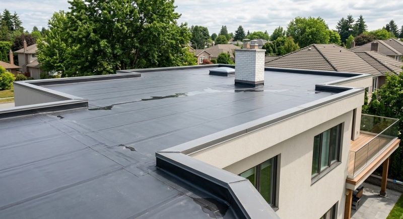 Single Ply Roof Installation in Mifflinville, PA