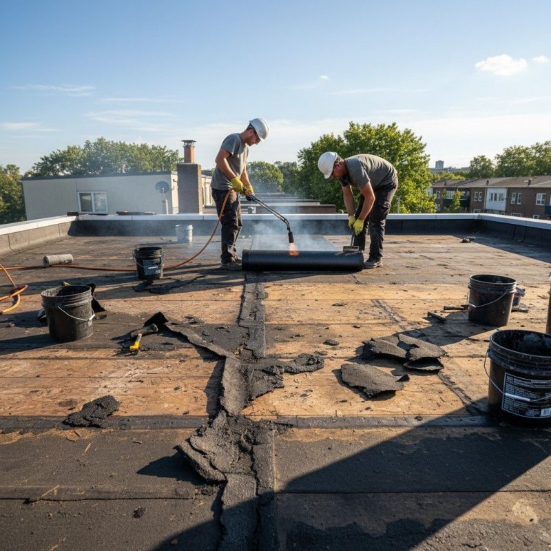 Single Ply Roof Repair in Elysburg, PA
