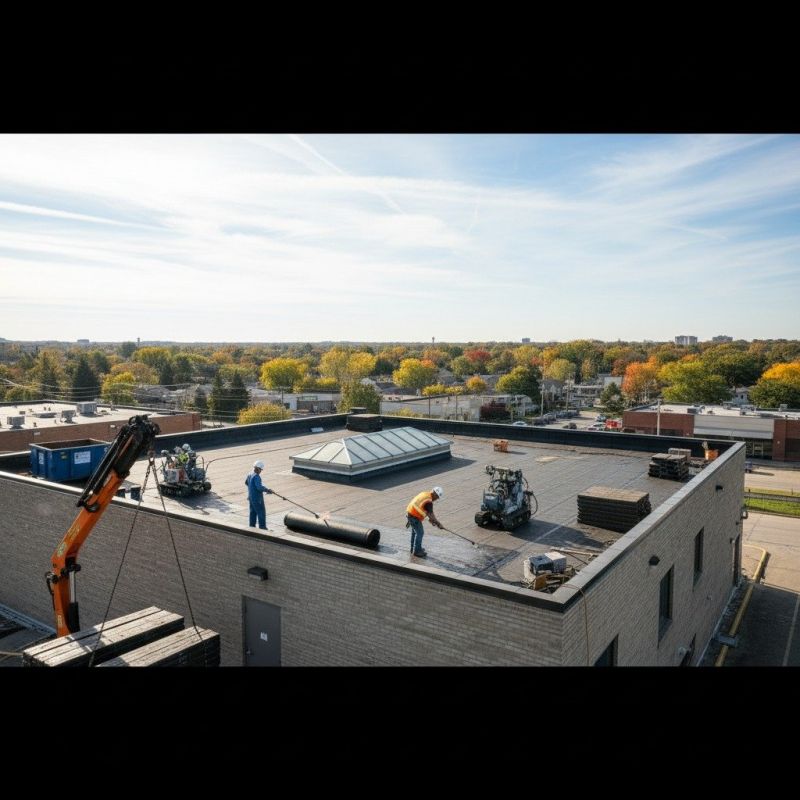 Single Ply Roof Replacement in Mifflinville, PA