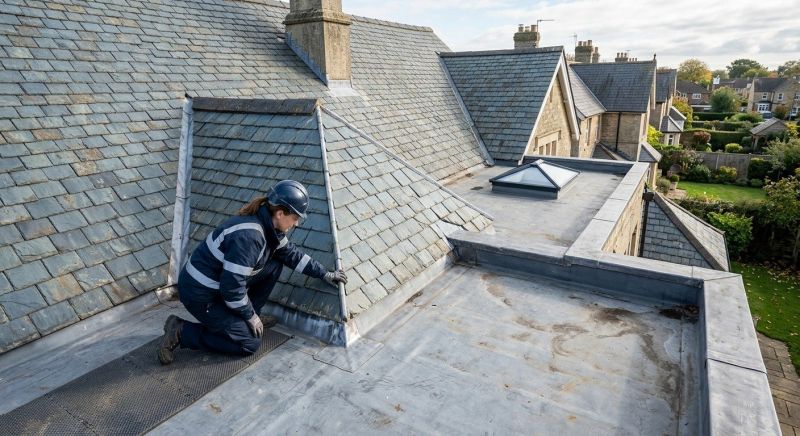 Slate Roof Inspection in Schuylkill County, PA