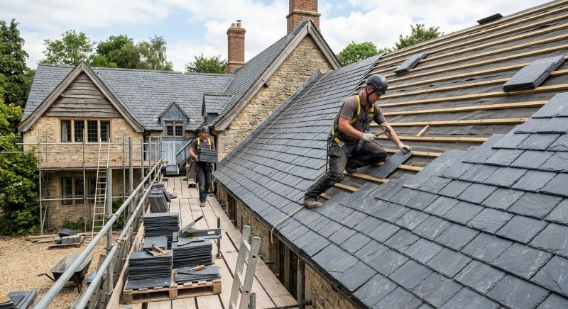 Slate Roof Installation in Pine Grove, PA