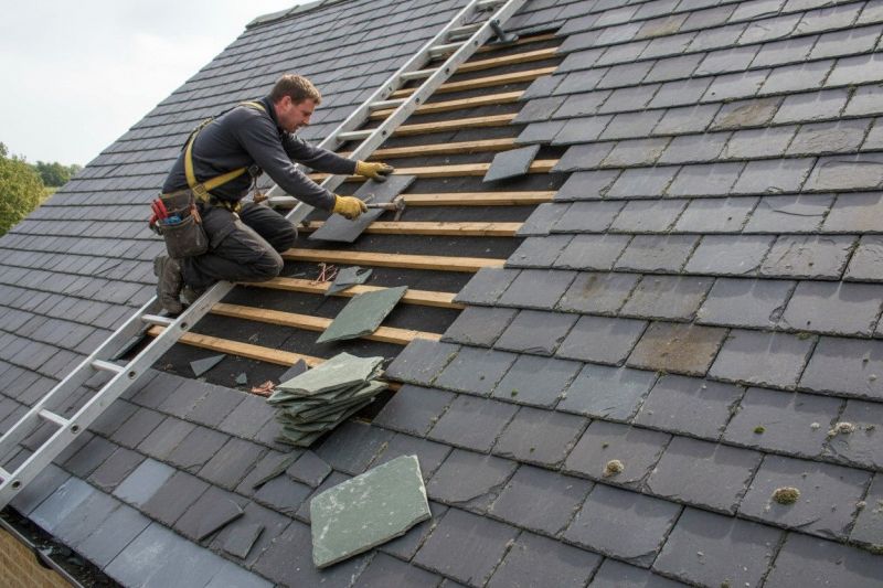 Slate Roof Repair in Mount Carmel, PA