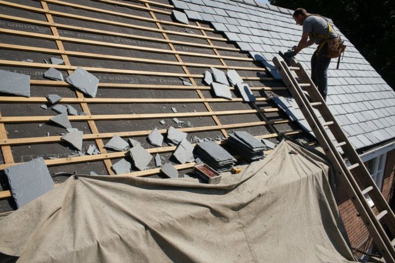 Slate Roof Replacement in Hamburg, PA