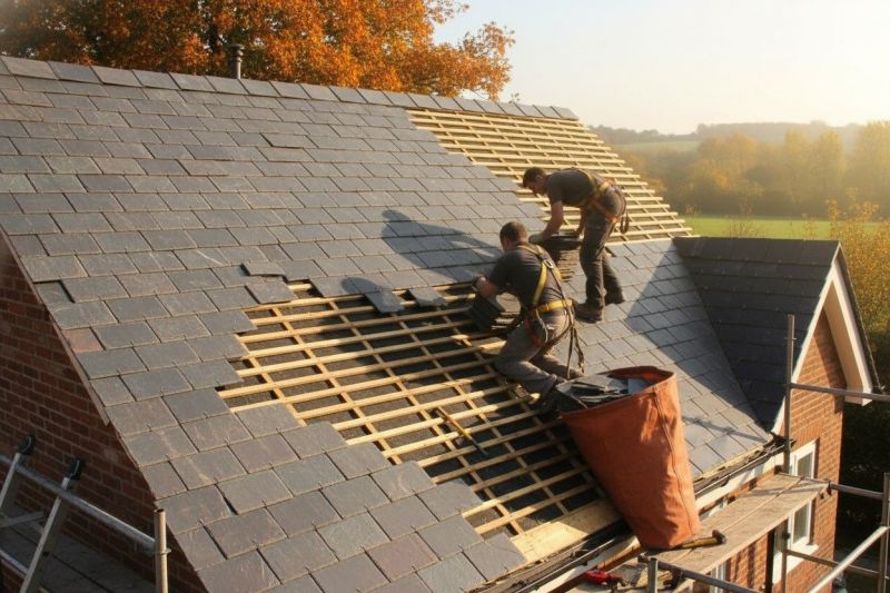 Slate Roof Replacement in Hamburg, PA