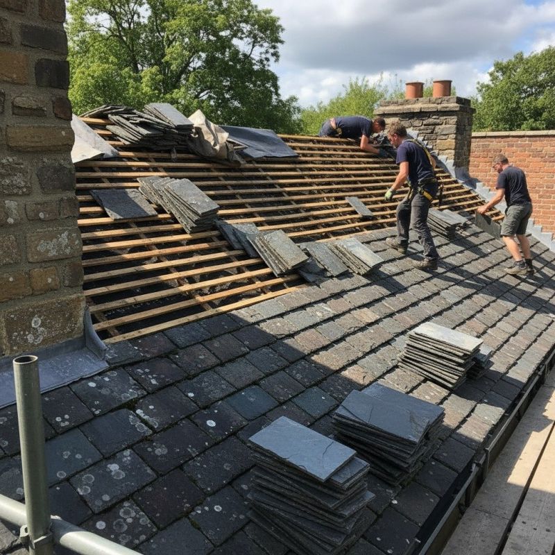 Slate Roof Replacement in Schuylkill County, PA