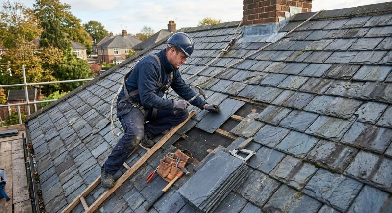 Slate Shingles Repair in Fleetwood, PA