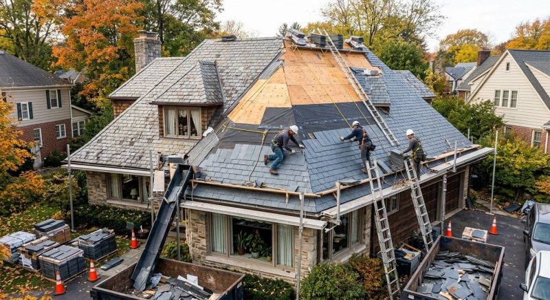 Slate Shingles Repair in Hazleton, PA