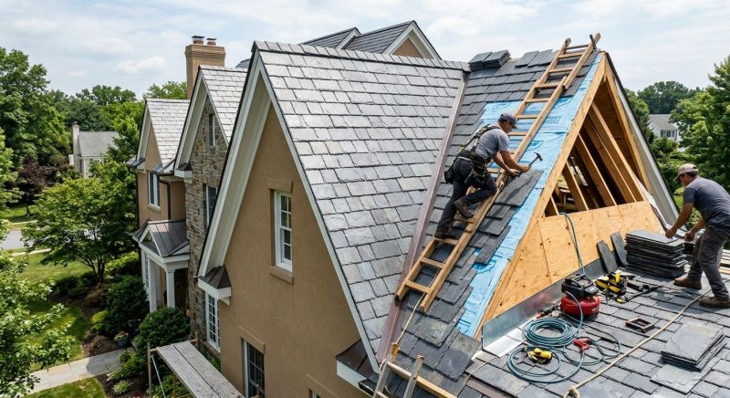 Slate Shingles Repair in Shamokin, PA