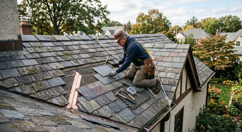 Slate Shingles Repair in Sheppton, PA