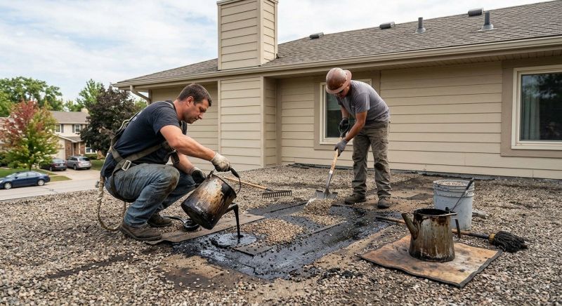 Tar And Gravel Roof Repair in Blandon, PA