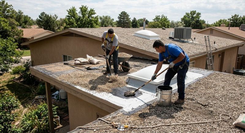 Tar And Gravel Roof Repair in Blandon, PA