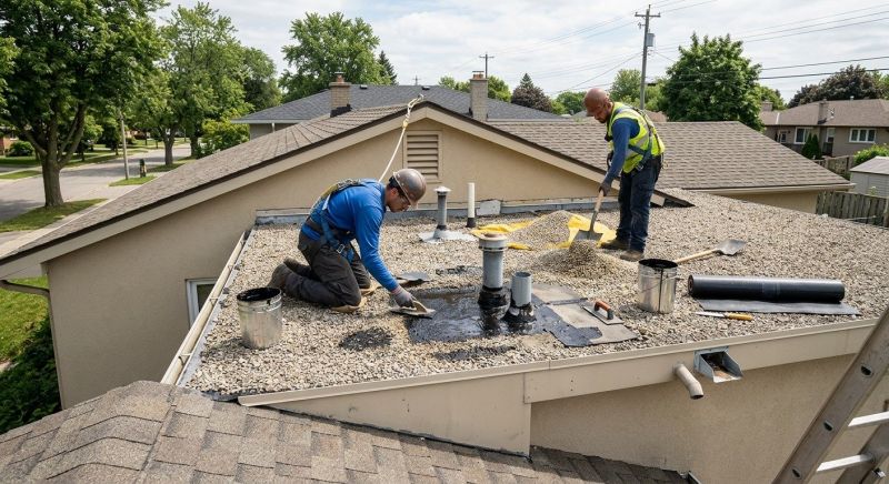 Tar And Gravel Roof Repair in Hazleton, PA