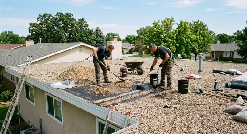 Tar And Gravel Roof Repair in Hazleton, PA