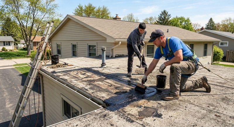 Tar And Gravel Roof Repair in Pine Grove, PA