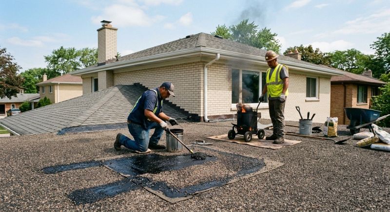 Tar And Gravel Roof Repair in Schuylkill Haven, PA