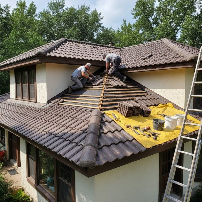 Tile Roof Repair in Blandon, PA