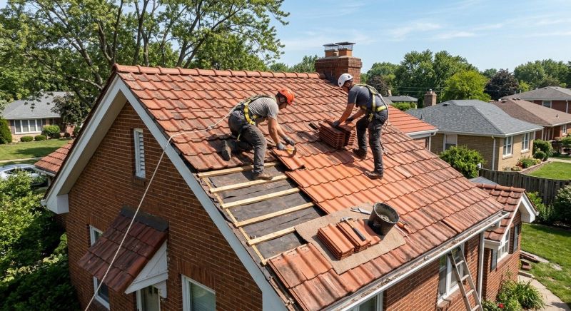 Tile Roof Repair in Pine Grove, PA