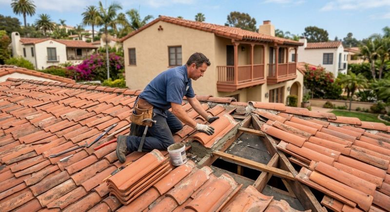 Tile Roof Repair in Sacramento, PA