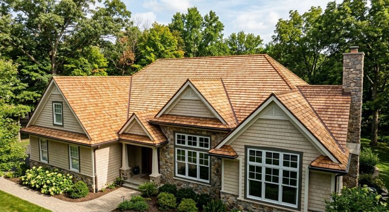Wood Roofing Installation in Blandon, PA