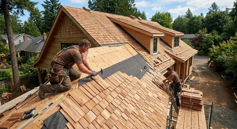 Wood Roofing Installation in Myerstown, PA