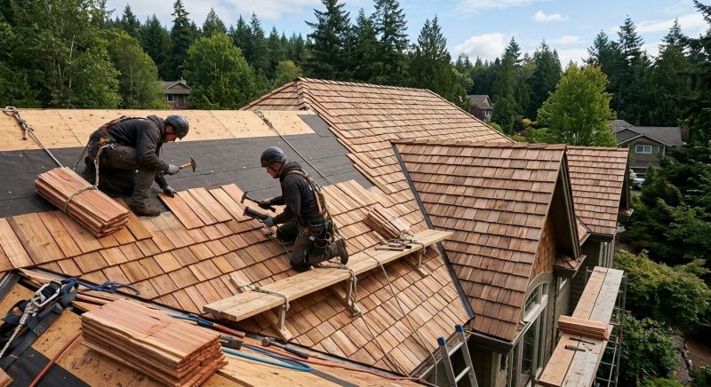 Wood Roofing Installation in Pine Grove, PA