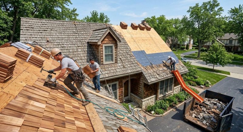 Wood Shingle Roof Replacement in Schuylkill County, PA