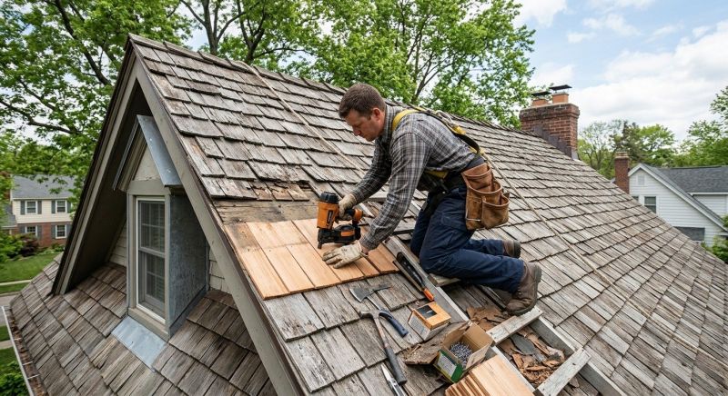Wood Shingles Repair in Minersville, PA
